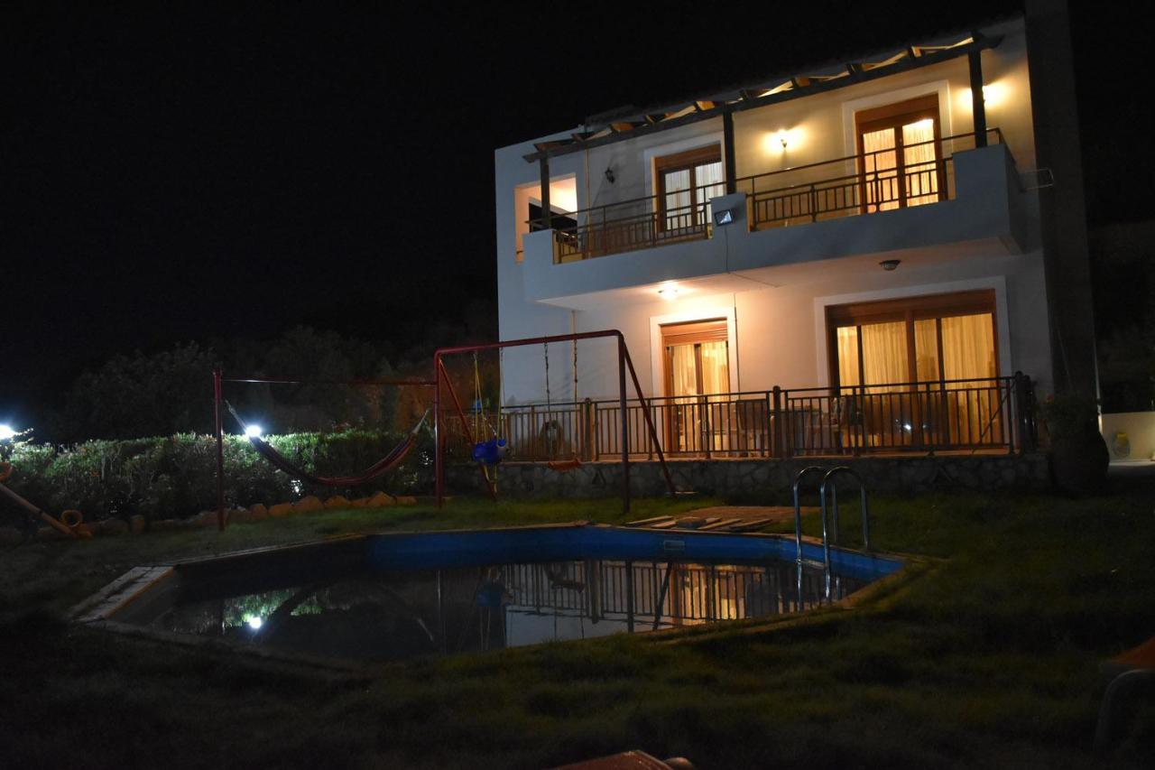 Triopetra Luxury Villas Fournou Lago エクステリア 写真