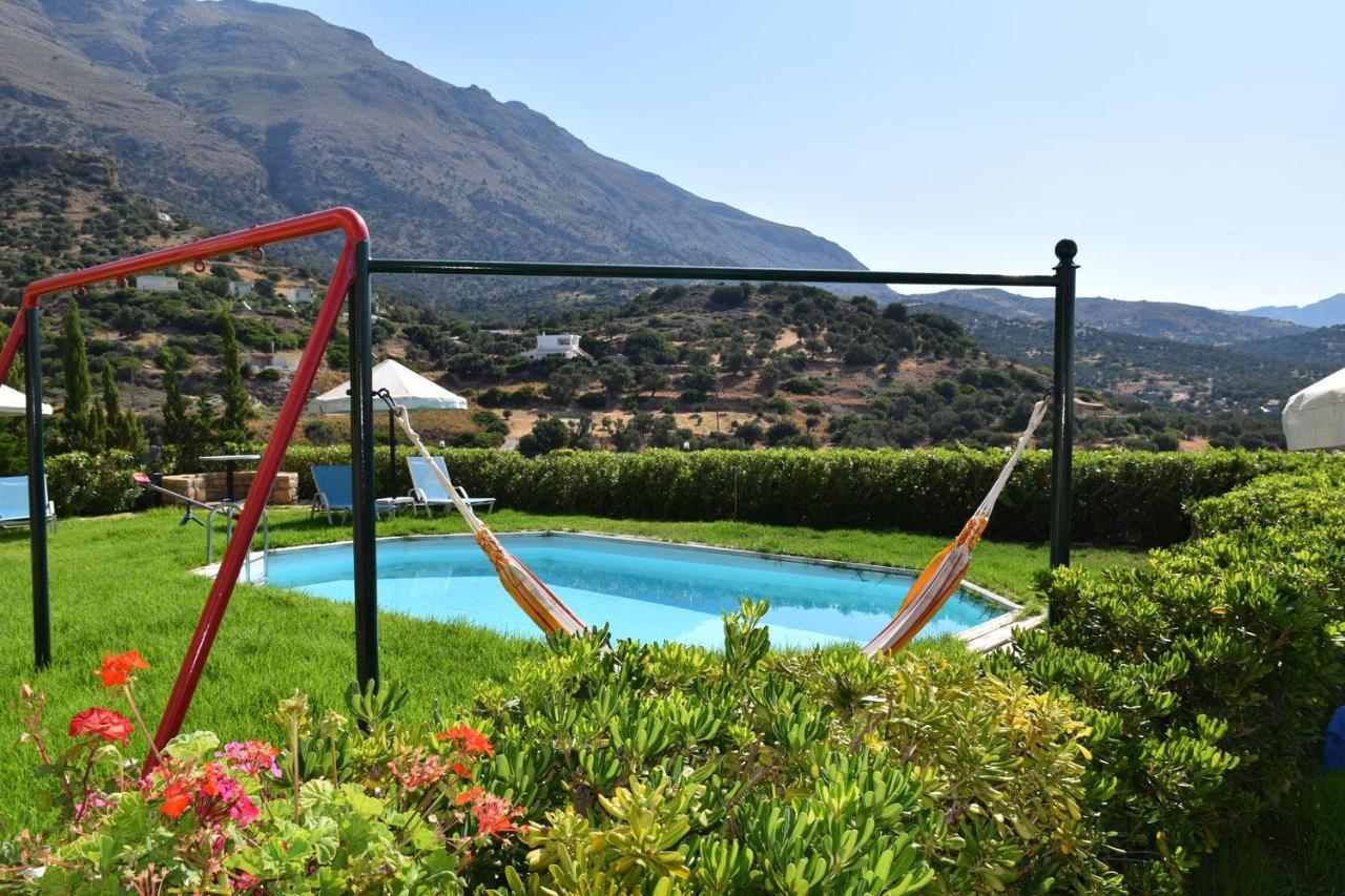 Triopetra Luxury Villas Fournou Lago エクステリア 写真
