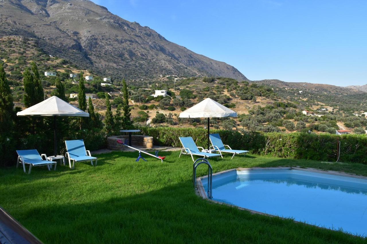 Triopetra Luxury Villas Fournou Lago エクステリア 写真