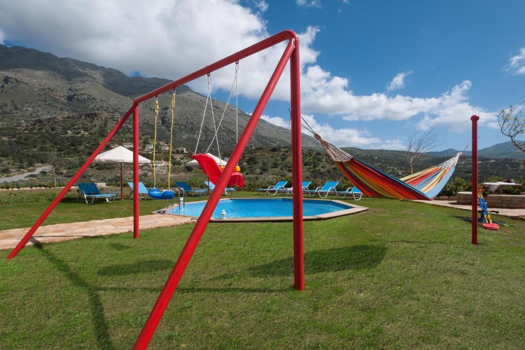Triopetra Luxury Villas Fournou Lago 部屋 写真