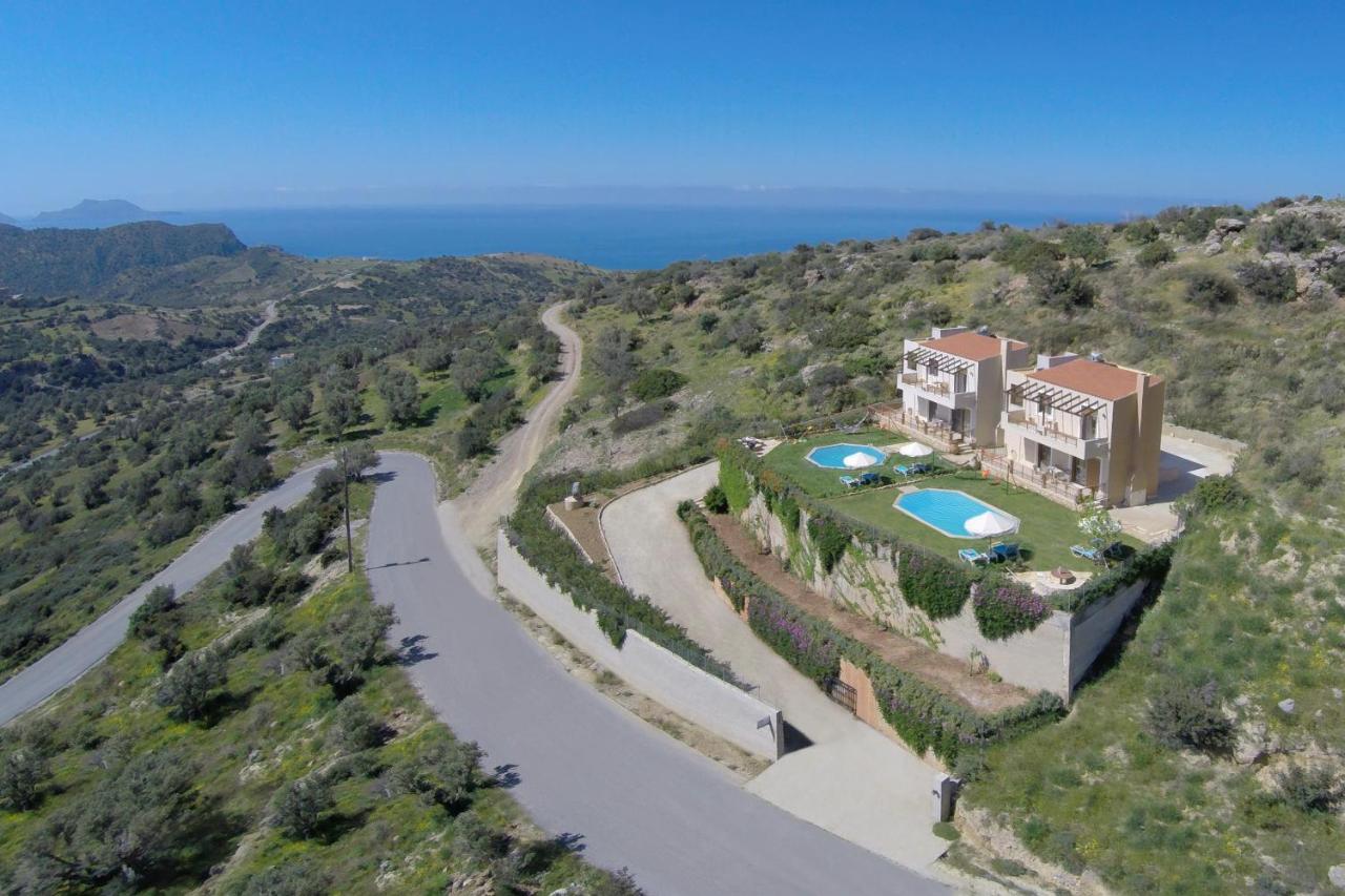 Triopetra Luxury Villas Fournou Lago エクステリア 写真
