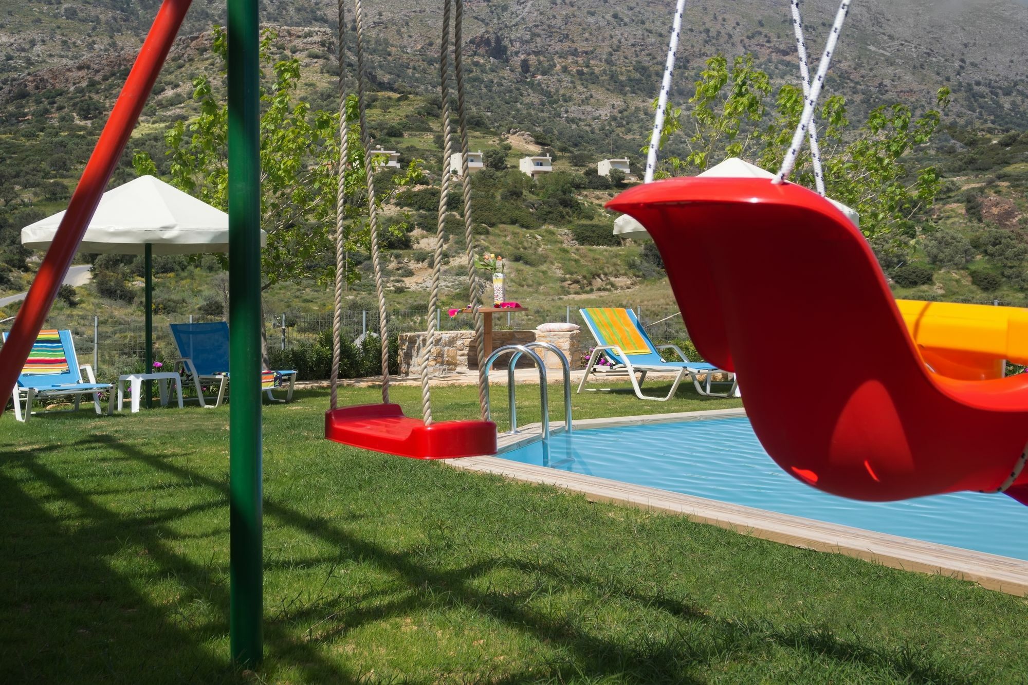Triopetra Luxury Villas Fournou Lago エクステリア 写真